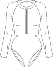 Load image into Gallery viewer, tech pack template psd, fashion cost sheet template excel, blank tech pack template, fashion drawing, tech pack template download, tech pack designer, custom tech pack, fashion design, brand consultant, sydney fashion design, australian fashion designer, swimsuit design, swimsuit tech pack, swimsuit fashion designer, freelance designer