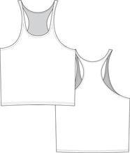 Load image into Gallery viewer, activewear template, activewear sampling, activewear bundle, activewear tech pack,tech pack template, apparel tech pack, tee shirt tech pack, womens tee tech pack, womens shirt technical drawing, womens tee vector, fashion resources, start up fashion, sampling, production, download tech pack, tech pack design, custom tech pack, fashion advice for small brands, mens activewear design, crew jumper tech pack, crew jumper technical drawing, hoodie tech pack, hoodie technical drawing, muscle singlet tech pack
