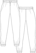 Load image into Gallery viewer, activewear template, activewear sampling, activewear bundle, activewear tech pack,tech pack template, apparel tech pack, tee shirt tech pack, womens tee tech pack, womens shirt technical drawing, womens tee vector, fashion resources, start up fashion, sampling, production, download tech pack, tech pack design, custom tech pack, fashion advice for small brands, mens activewear design, track pants tech pack, track pants technical drawing