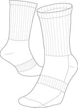 Load image into Gallery viewer, activewear template, activewear sampling, activewear bundle, activewear tech pack,tech pack template, apparel tech pack, tee shirt tech pack, womens tee tech pack, womens shirt technical drawing, womens tee vector, fashion resources, start up fashion, sampling, production, download tech pack, tech pack design, custom tech pack, fashion advice for small brands, sock tech pack, sock technical drawing, sock fashion flat