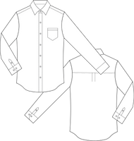 technical drawing, tech pack australia,  mens shirt technical drawing, fibr, fashion illustration, tech pack apparel, tech pack and spec sheet