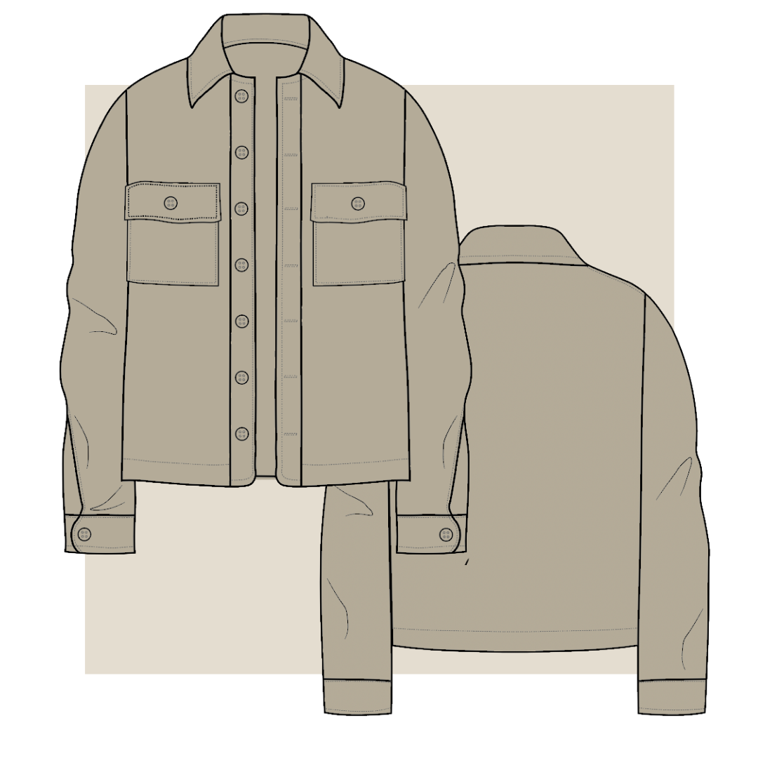 denim jacket technical drawing, denim jacket vector, jacket technical drawing, jacket fashion vector, jacket tech pack, tech pack templates, garment design, custom technical drawings