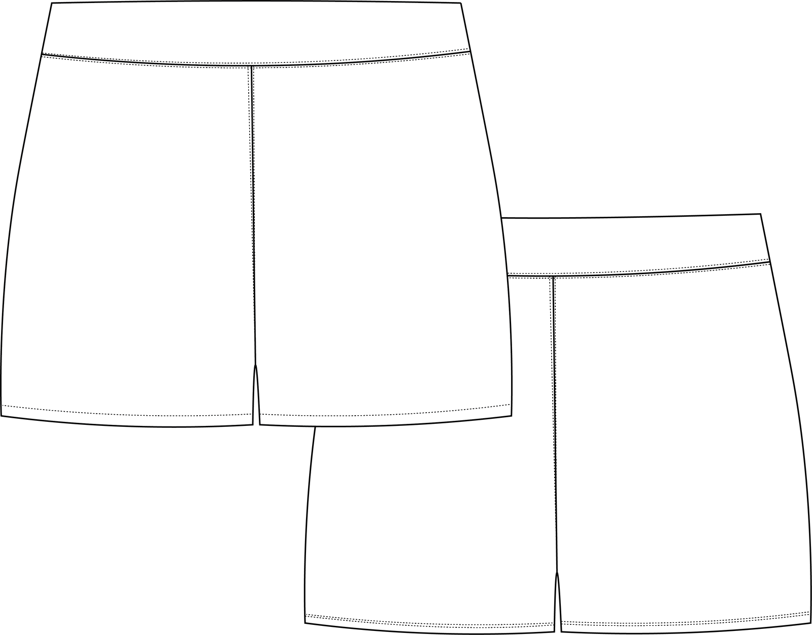technical drawing, bike shorts, fashion illustration, fibr, tech pack, fashion tech pack, tech pack, australia, tech pack apparel
