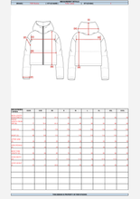 Load image into Gallery viewer, excel tech pack, excel tech pack download, tech pack template, tech pack designer, custom tech pack, excel spec sheet, excel fashion tech pack, garment design, fashion flat, sampling, garment manufacturing, vietnam clothing manufacturers, apparel tech pack, excel size chart
