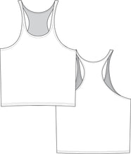 Load image into Gallery viewer, activewear template, activewear sampling, activewear bundle, activewear tech pack,tech pack template, apparel tech pack, tee shirt tech pack, womens tee tech pack, womens shirt technical drawing, womens tee vector, fashion resources, start up fashion, sampling, production, download tech pack, tech pack design, custom tech pack, fashion advice for small brands, mens activewear design, crew jumper tech pack, crew jumper technical drawing, hoodie tech pack, hoodie technical drawing, muscle singlet tech pack
