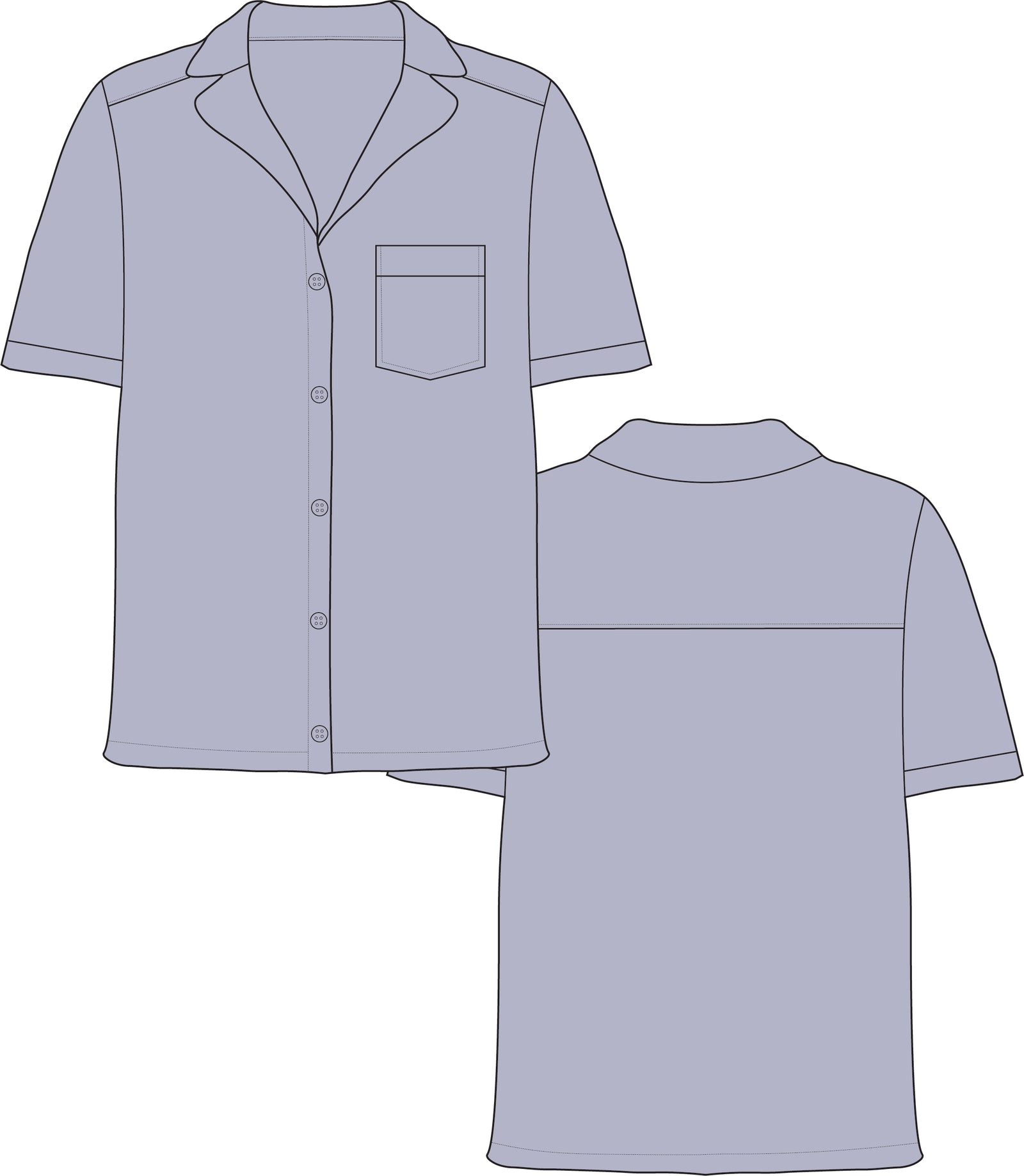 technical drawing, fashion flat, pj top technical drawing, technical drawing pajama,pajama tech pack, pj top fashion drawing, fashion resources, tech pack, tech pack templates